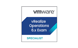 Vmware Specialist vRealize Operations 6.x